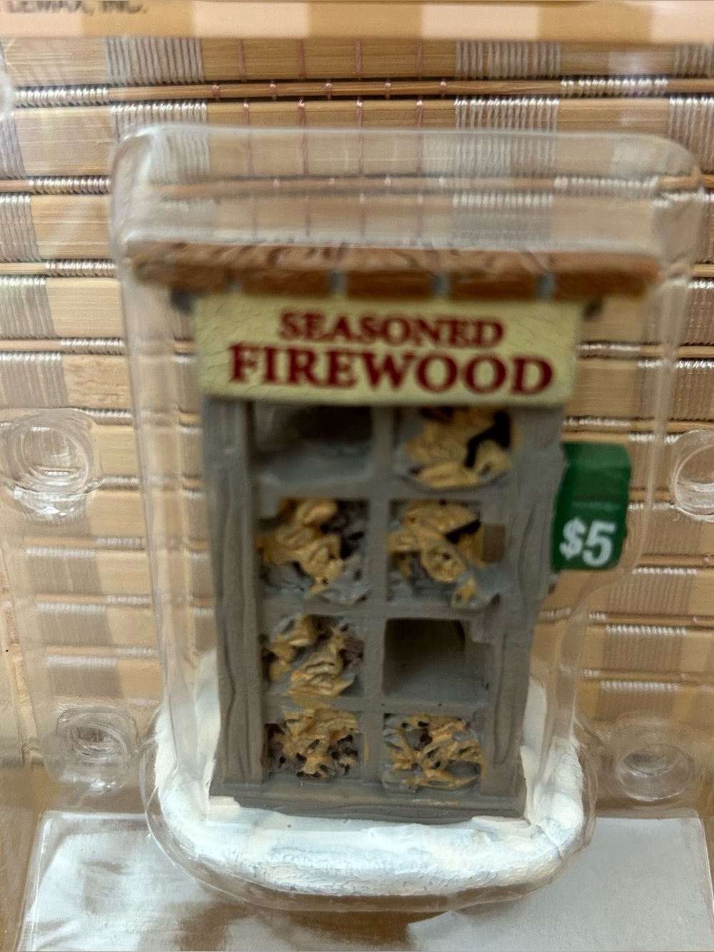 New Lemax Christmas Village Collection Firewood For Sale #24971